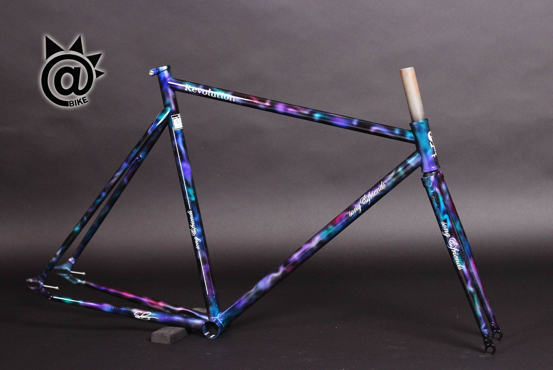 @BIKE FIXED GEAR SF song&friends  新款星空限量 车架组 特价