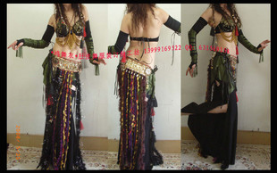 专业订做 肚皮舞服装 LL008 妖媚部落肚皮舞套装 鸿舞衣