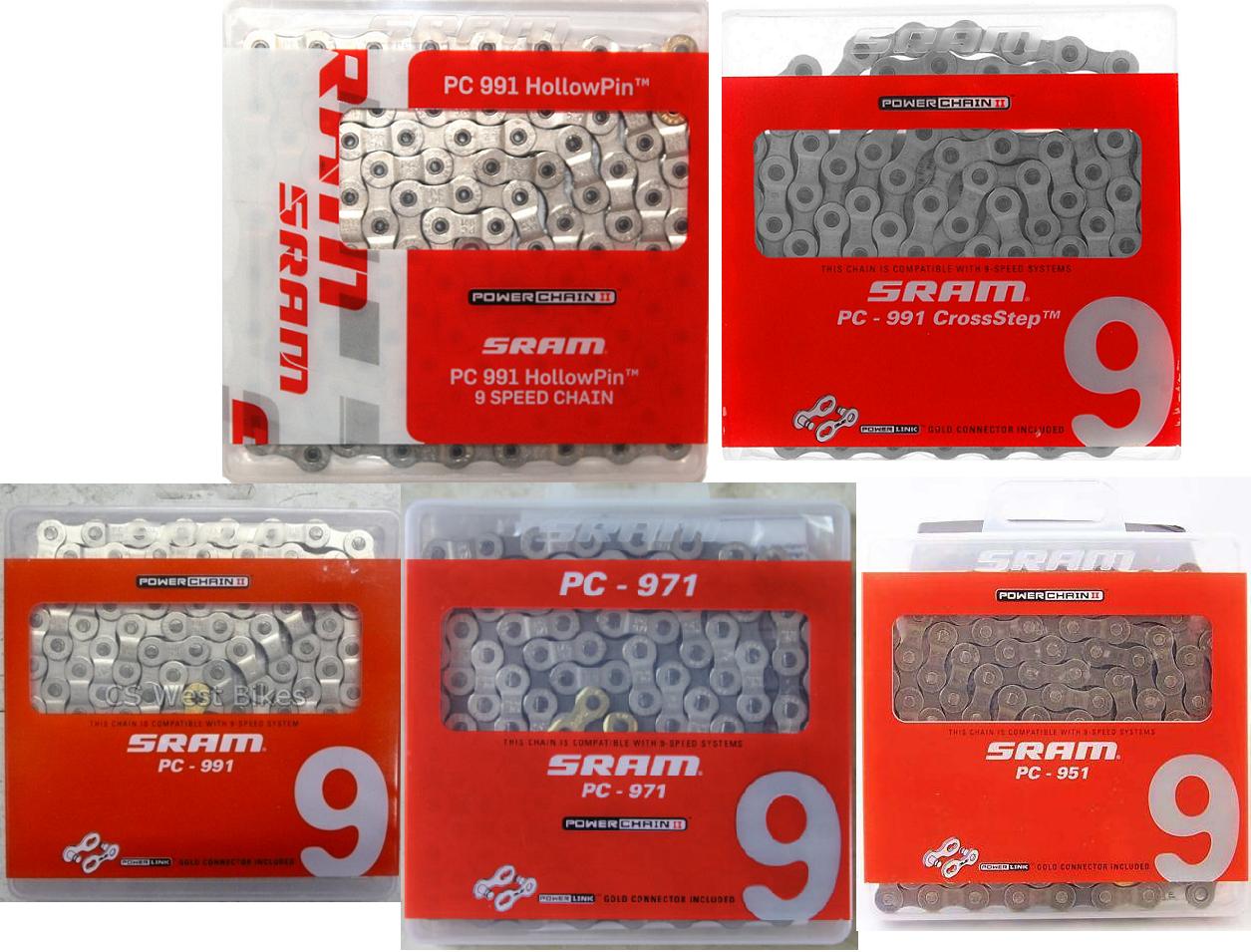 Chaîne de vélo SRAM - Ref 2377569 Image 1