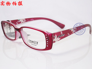 90板材眼镜架 6011 C4红色 卡米丽TR 眼镜框 韩国品牌