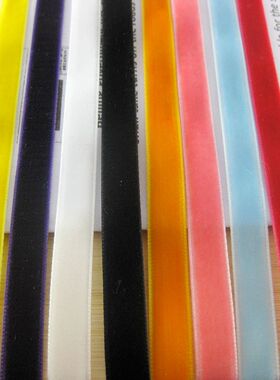 DIY饰品辅料配件 三顶织带 彩带织带 10mm天鹅绒带 0.8元一米