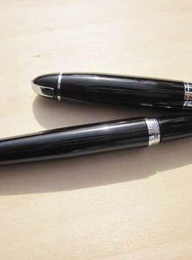 0.7MM黑色亮漆经典学生钢笔办公书写钢笔学生书法练习钢笔517