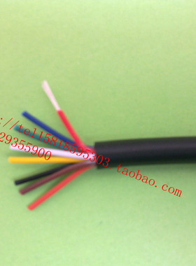 美标线UL2464 22AWG 10C 10芯信号线PVC柔软护套线 电源线 200米