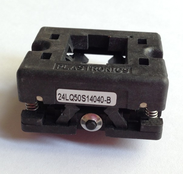 24LQ50S14040-C Plastronics原装测试座 插座 SOCKET  QFN24图片