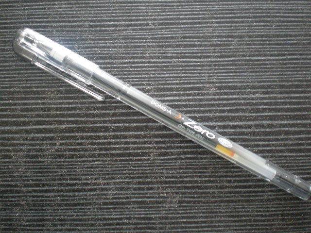 东亚中性笔ZERO财务专用水笔0.38mm