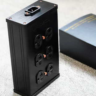 copper colour 铜彩 HIFI发烧 B6-HE 镀厚金6位美标电源排插 插座