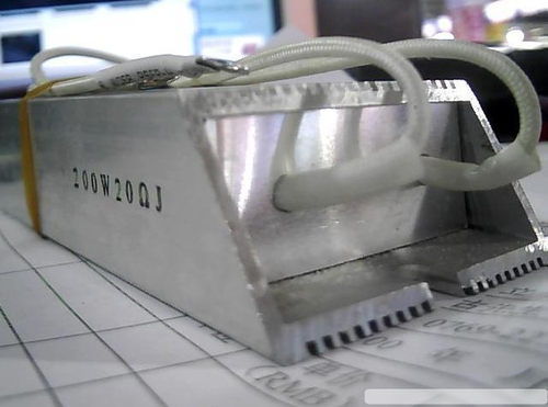 厂家直销:高品质200W250R铝壳刹车电阻散热制动电阻.可量身订做