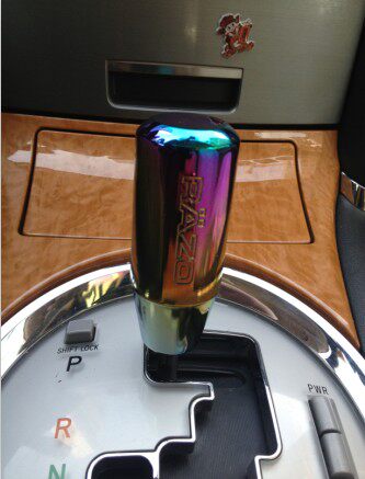 razo汽车手动改装档把头金属炫彩个性排挡头手动自动挡通用挂档头