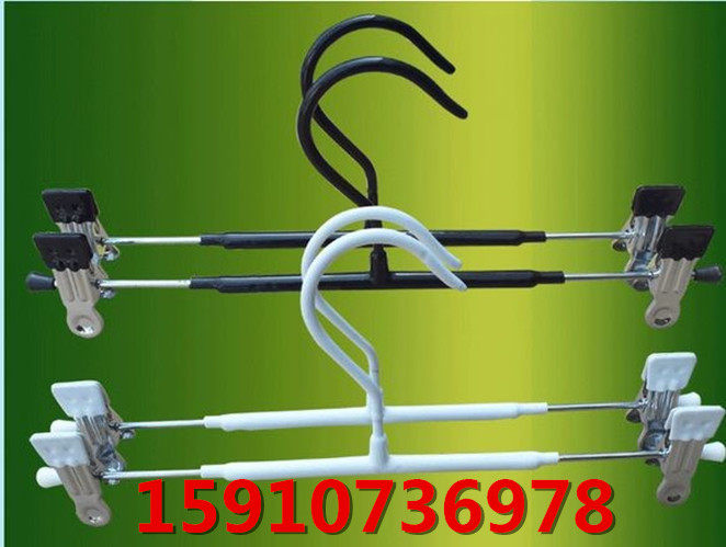 裤架 衣架服装店挂衣架白皮衣架 服装展示衣架 浸泡衣架 防水衣架