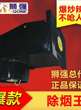狮强厨房油烟排气扇加长版窗式换气扇 强力排风扇正品 型号S401A