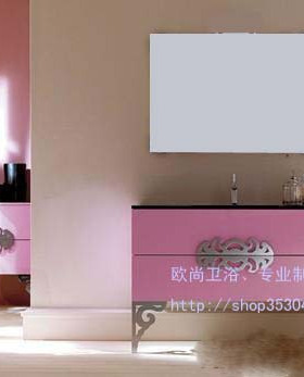 欧式美式橡木浴室柜组合洗脸盆柜洗手盆柜卫浴柜台盆柜立柜TX502