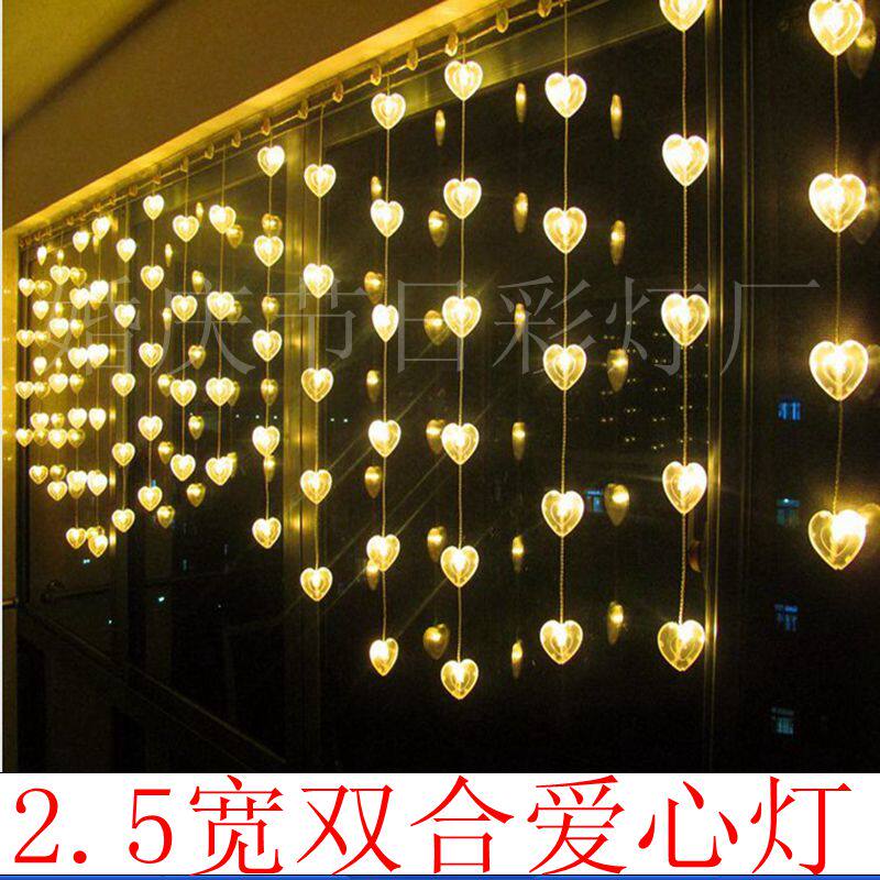 Led/彩灯/串灯/闪灯/爱心浪漫装饰创意生日礼物求婚表白神器