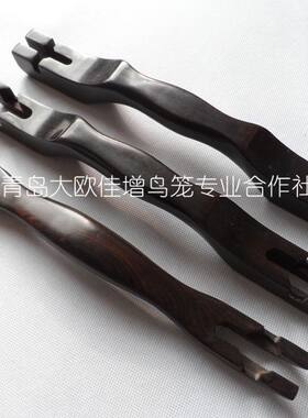 大欧鸟笼方笼绣眼笼乌木坚固手挑扁担十三太保钩普通四抓钩用两种