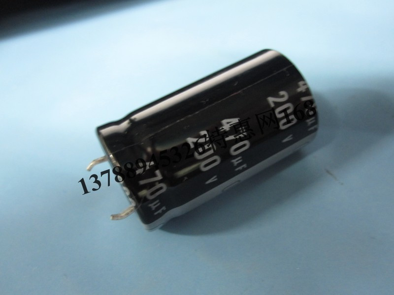 直插电解 470UF200V  200V470UF进口全新电解电容