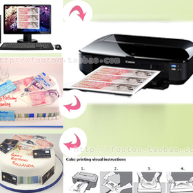 包邮数码蛋糕打印机/相片/图片/食品数码蛋糕机欧洲进口IX6700