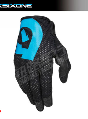 2014sixsixone 661 raji black glove山地自行车专业手套骑行透气