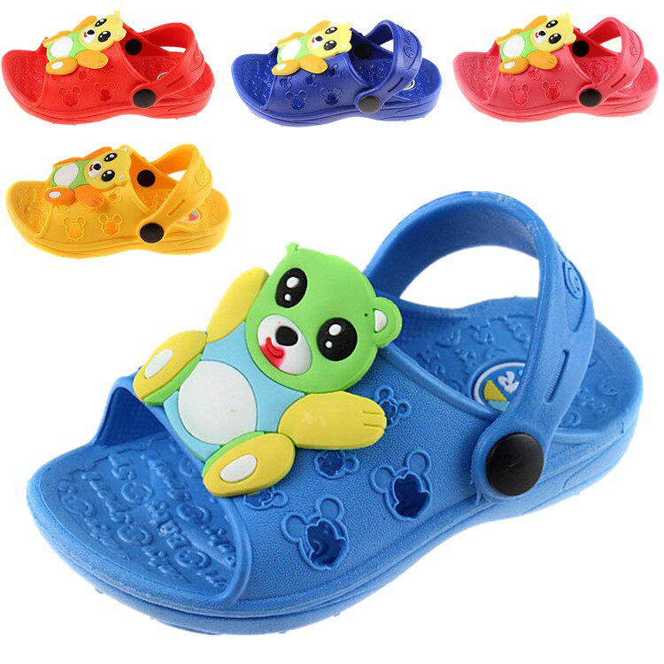 Pantoufles enfants en autre pour été - semelle plastique - Ref 1034134 Image 1