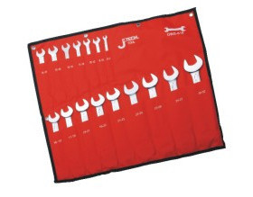 捷科 公制双开扳手套装 OWS-S16 16件套 5.5-32