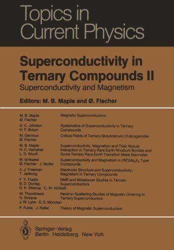 【预订】Superconductivity in Ternary Compoun...-封面