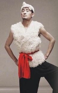 陕北农民服装阿宝表演服装舞台话剧王二小武工队成人儿童演出服装