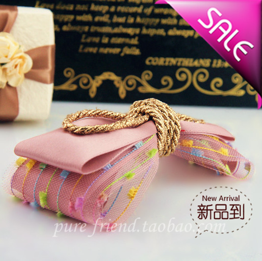 包邮purefriend韩国正品 睫毛网蝴蝶结shs's品质发饰头饰弹簧夹子