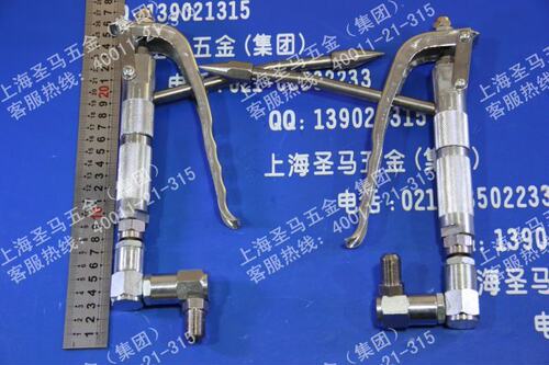 精品镀铬 注油枪枪头 枪嘴 万向注油枪
