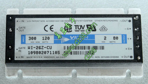 VICOR WI-26Z-CU 隔离电源模块 300V 转 2V 80W 大电流40A
