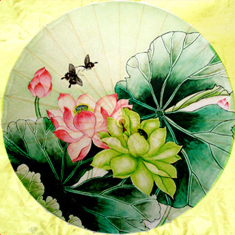 泸州油纸伞工笔富贵荷花模特旗袍走秀伞摄影伞舞蹈伞装修灯伞防雨在类目 家居饰品, 工艺伞中 - 来自Buy2taobao.com提供专业的淘宝代购服务