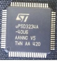全新UPSD3234A-40U6 UPSD3234A-40T6专营ST单片机
