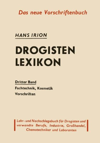 【预订】Drogisten-Lexikon: Ein Lehr- Und Nac...