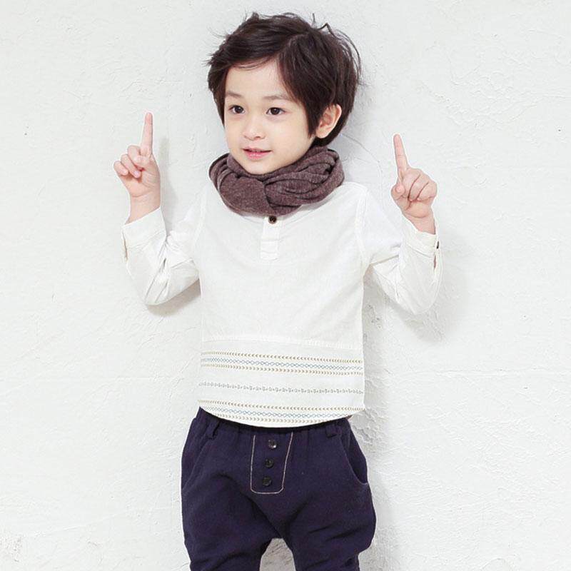 Chemise garcon à manche longue - Ref 2075533 Image 1