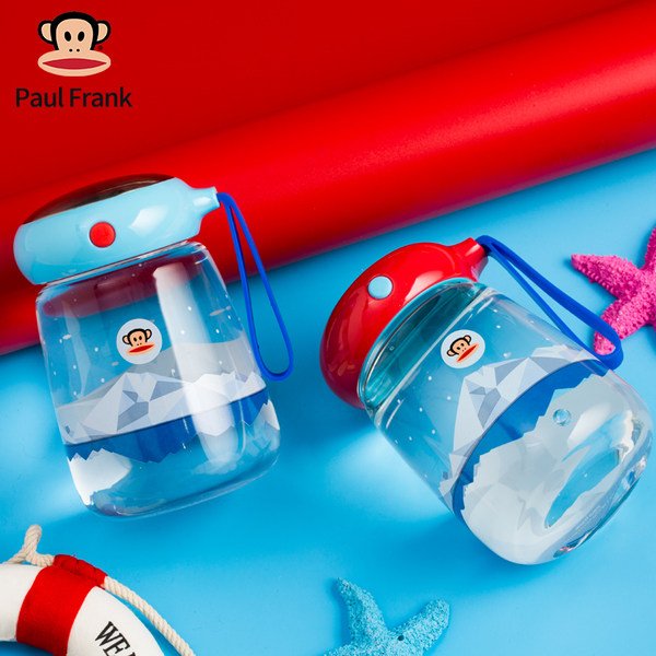 Paul Frank 大嘴猴 PFD031 可爱玻璃杯 380ml 优惠券折后￥39包邮（￥59-20）2色可选 送杯套 京东￥59