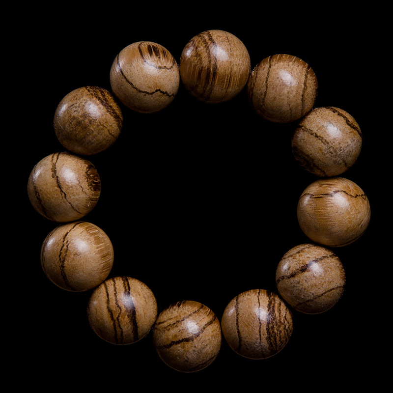 天然越南沉香白沙沉沉奇楠虎皮纹