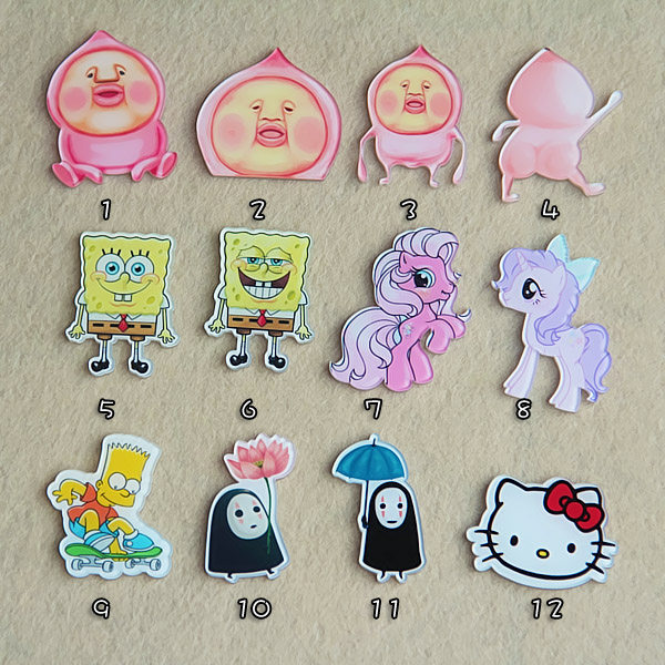 Broche en plexiglas - Ref 1183769 Image 1