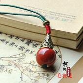 景德镇陶瓷饰品民族风毛衣链手工编织女款 简单大方