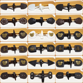 高档树脂牛角皮扣diy辅料牛角对扣装 专卖大衣风衣时装 纽扣 饰对扣