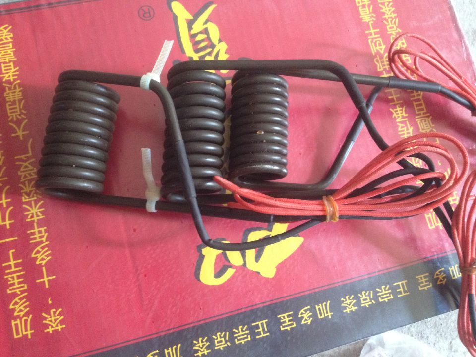 冰箱门封条焊接加热管 弹簧型发热管电热管 螺旋发热管 三个一组