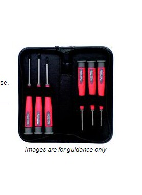 原装英国肯尼迪 6件套装专业柄精密TORX星形螺丝刀 花形六角