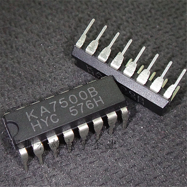 全新 KA7500B直插 DIP-16 7500 PWM电源控制电路芯片现货