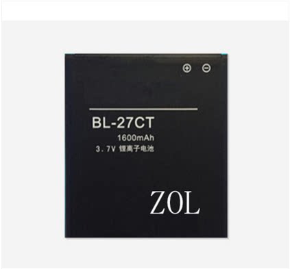 ZOL koobee/酷比i50电池 座充 酷比i55电池 BL-27CT手机电池 电板