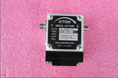 TDK进口 CU259A 550-640MHz SMA 100W RF 射频微波同轴隔离器