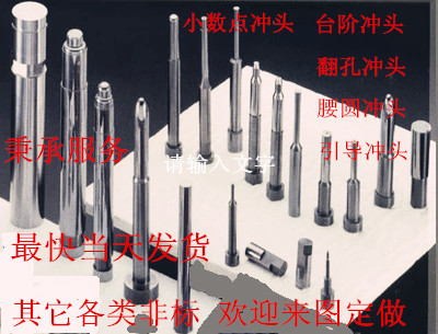 模具SKD11冲头SKH51冲针 台阶A冲头引导冲头翻孔冲头浮生销定制