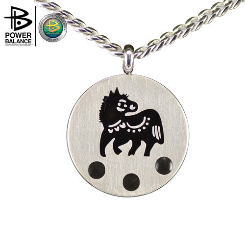 POWER·BALANCE霸能纯钛链负离子项链生肖系列——马，粗款