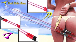 JIGGING MASTER 铁板路亚竿船竿JM新款海竿100克粉色刀竿系列渔具