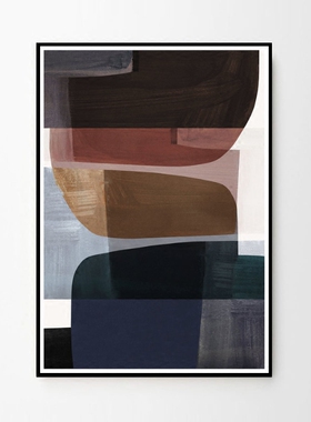 liveart 进口丹麦mogensen lopez 抽象概念艺术Ground原版装饰画