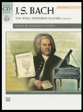 【预售】Bach -- The Well-Tempered Clavier, Vol