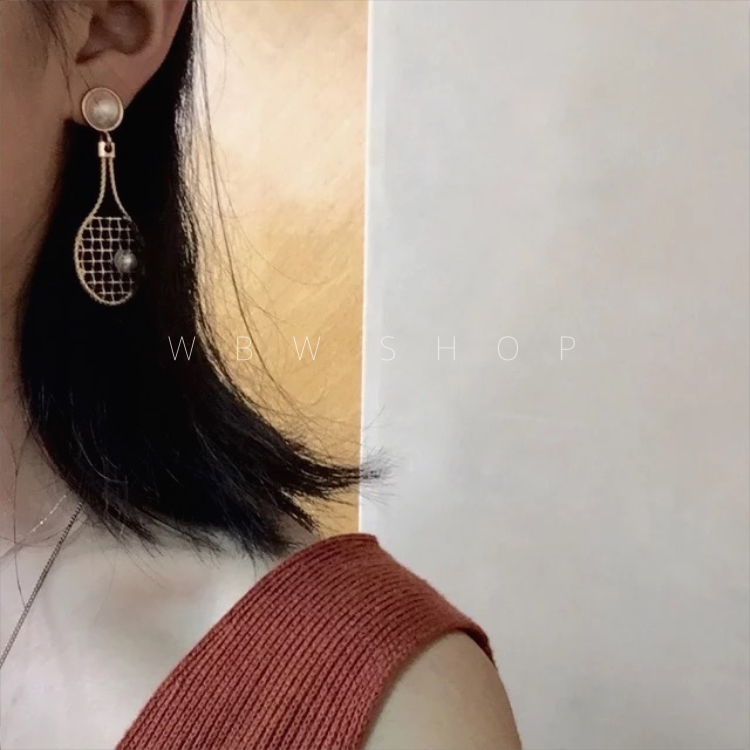 WBW hm cos 日韓國簡約珍珠百搭隨意門SYM耳夾 925銀耳針耳釘女