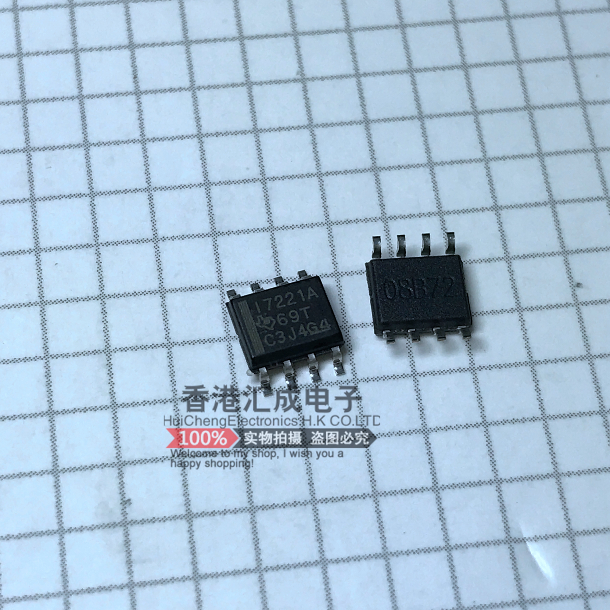 ISO7221ADR ISO7221A ISO7221 SOP8 全新原装