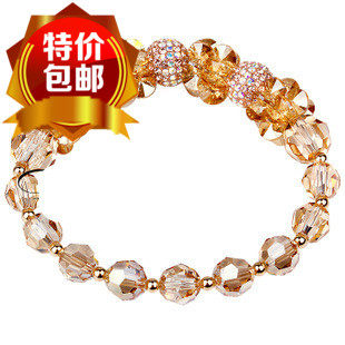 2025款 轻奢风韩版女款高档水晶手链首饰   水晶串珠手链 送女友