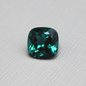 肥正方形绿色碧玺石裸石绿宝石粉熔巴西进口圆方送礼物男女情侣款